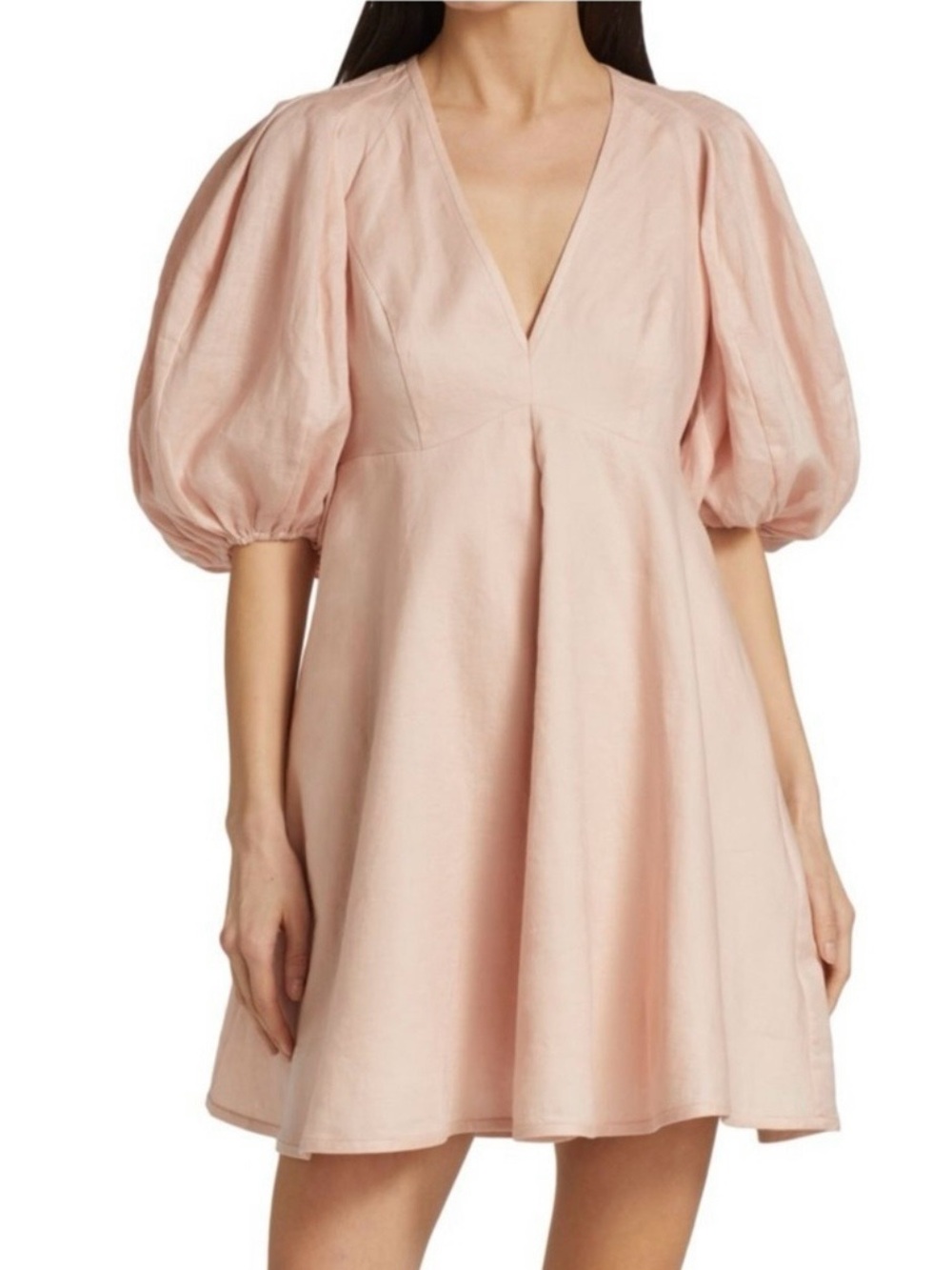 Zimmermann Dancer Day Linen Minidress Size 0 XS